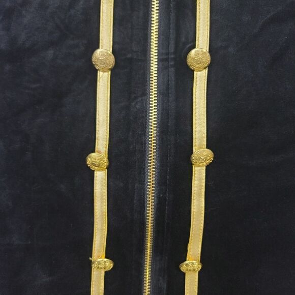 Bcbgmaxazria velour two-piece track suit, medium - Picture 3 of 15